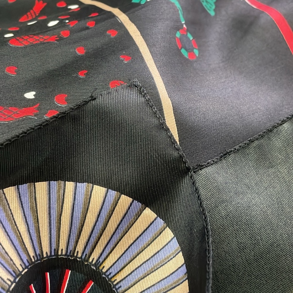 Vintage Hermés Paris 1994 Feux d'Artifice Silk Scarf 90cm - Picture 8 of 9